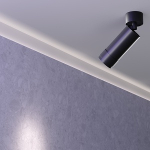 Spot LED aplicat directionabil Focus Zoom 4000K negru 227987 universul-luminii.ro