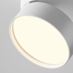 Spot LED aplicat directionabil Onda alb 3000K - Img 5