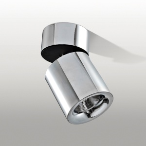 Spot LED aplicat, directionabil pentru tavan/plafon SIENA 10W 4000K crom 70037 universul-luminii.ro