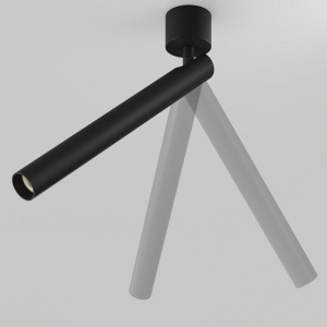 Spot LED aplicat directionabil stil minimalist Focus T negru 150967 universul-luminii.ro