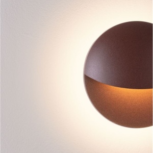 Spot LED aplicat iluminat exterior ambiental IP54 PAN cafeniu 238477 universul-luminii.ro