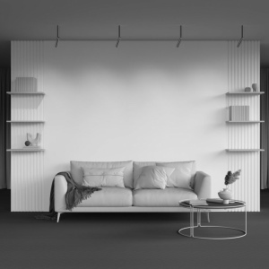 Spot LED aplicat stil minimalist Focus T negru/alama - Img 2