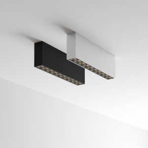 Spot LED aplicat tavan LIKA PL 21W 3000K NERO - Img 2