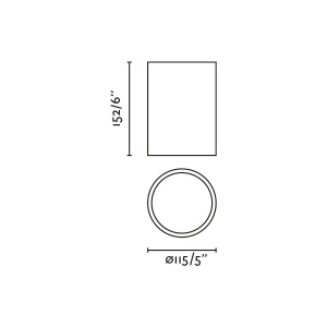 Spot LED aplicat tavan ROL 30W negru - Img 3