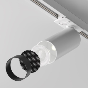 Spot LED dimabil, accesoriu pentru sinele monofazate Unity, Focus LED alb 4000K - Img 4
