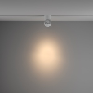 Spot LED dimabil, accesoriu pentru sinele monofazate Unity, Yin alb 3000K 130677 universul-luminii.ro