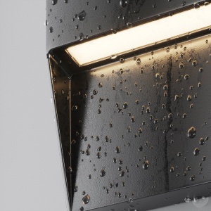 Spot LED iluminat scari sau perete exterior IP54 Mane negru 150777 universul-luminii.ro