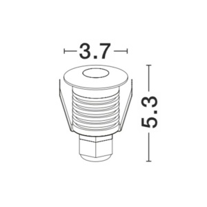 Spot LED incastrabil ambiental de exterior IP67 BANG NVL-8038401 79757 universul-luminii.ro