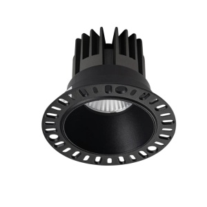 Spot LED incastrabil Game trimless round 11w 3000k nero