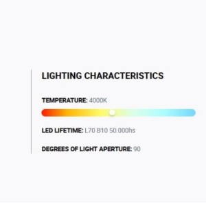 Spot LED incastrabil recessed white 13W 18cm 90 grade 4000K CRI90 casambi 210257 universul-luminii.ro