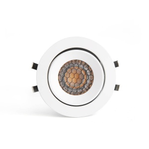 Spot LED incastrat directionabil IP44 KIVI alb 7W 2700K