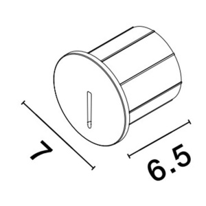 Spot LED incastrat iluminat exterior IP54 AIZEN CIRCE alb 559537 universul-luminii.ro