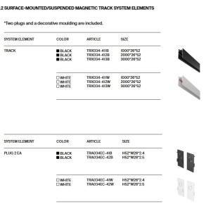 Spot LED pentru sina magnetica Rado Exility 3000K 18W 120 grade - Img 11