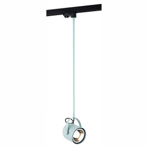 Spot pe sina suspendat NET PLUS azur / Accesoriu pentru sinele trifazate ARGON T-RACK - Img 1