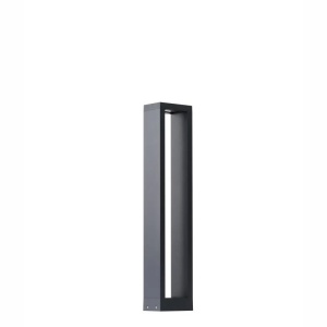 Stalp de exterior CAVALIO 60 IP65 3000K gri inchis