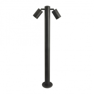 Stalp de exterior cu spoturi directionabile IP44 ROLF 2 90cm negru
