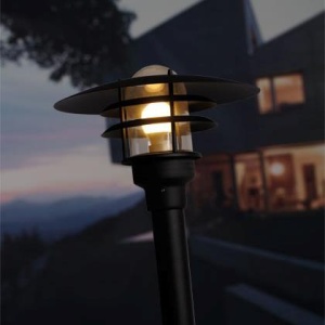 Stalp exterior H-116cm, IP44 Lonstrup 32 negru 71428003NL - Img 3