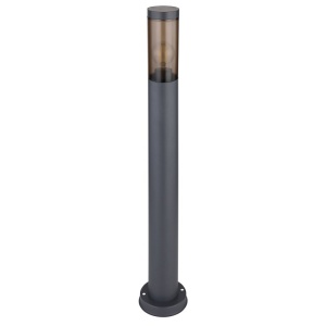 Stalp exterior IP44 BOSTON antracit, fumuriu 615067 universul-luminii.ro