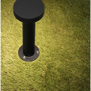 Stalp exterior IP65 LED 2700K GONG negru H-30cm - Img 7