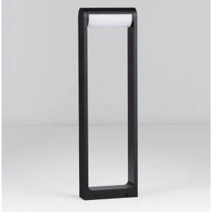Stalp exterior LED 2700K IP65 Rox negru, H-60cm - Img 9