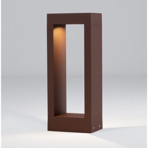 Stalp exterior LED 3000K IP65 DOLIX corten, H-30cm - Img 4
