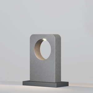 Stalp exterior LED IP65 Betone H-49cm