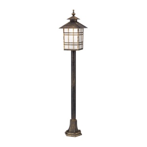 Stalp exterior stil clasic H100cm IP44 Kiko AL 11-1117/1 Patina OR - Img 6