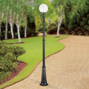 Stalp exterior stil clasic IP43 H250cm Reika negru AL 11-1174/1 schwarz OR