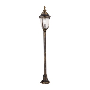 Stalp iluminat exterior IP23 H112cm August AL 11-1122/1 Patina OR