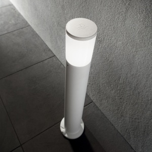 Stalp iluminat exterior modern ATENA PT1 GRIGIO 92617 universul-luminii.ro