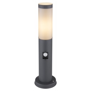 Stalp, lampa pentru exterior design modern cu senzor de miscare, IP44 BOSTON antracit 3158AS GL