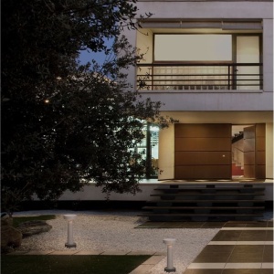 Stalp LED din ciment pentru exterior IP65 Cram White H-30cm 250717 universul-luminii.ro