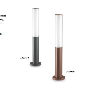 Stalp LED exterior design modern ETERE PT COFFEE 3000K 92757 universul-luminii.ro