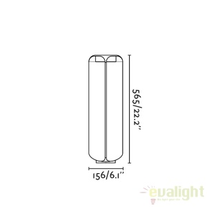 Stalp LED iluminat exterior cu protectie IP65 BU-OH II 71214 182717 universul-luminii.ro