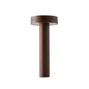 Stalp LED iluminat exterior IP65 ESPO H-35cm maro rustic - Img 4