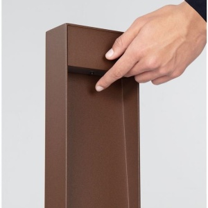 Stalp LED iluminat exterior IP65 MOLAT Corten H-60cm - Img 8