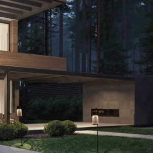 Stalp LED iluminat exterior IP65 MOTLEY H-70cm negru 251427 universul-luminii.ro