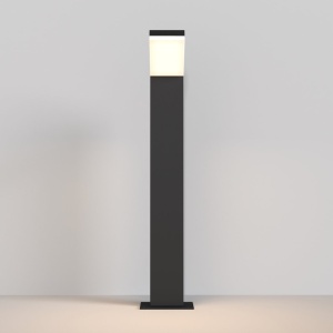 Stalp LED mic exterior design modern IP54 Paso negru 120137 universul-luminii.ro