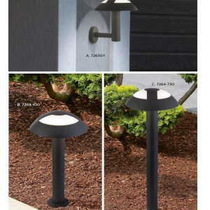 Stalp LED pentru iluminat exterior modern OUTDOOR H-45cm 7264-450 SRT 87357 universul-luminii.ro