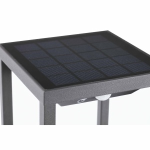 Stalp LED solar iluminat exterior cu senzor de miscare IP54 SAURA 82927 universul-luminii.ro