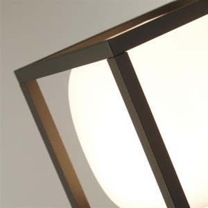 Stalp mediu iluminat LED exterior IP54 Athens 65cm 112107 universul-luminii.ro