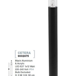 Stalp mediu pentru iluminat exterior IP54 CETERA 205817 universul-luminii.ro