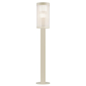 Stalp mediu pentru iluminat exterior IP54 Coupar bej nisip 115167 universul-luminii.ro