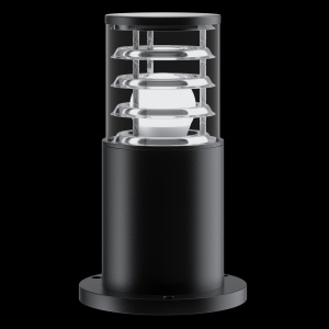Stalp mic de exterior cu protectie IP54, Bronx negru 201157 universul-luminii.ro