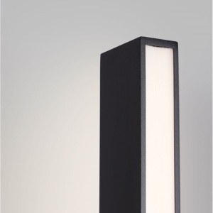 Stalp negru de exterior LED IP65 Stor H-150cm 251317 universul-luminii.ro