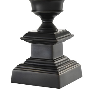Suport lumanare design LUX Datcha bronz 110961 HZ - Img 2