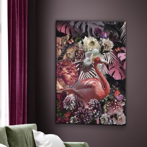 Tablou de perete decorativ Flamenco,80x120cm