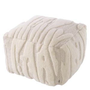 Taburete design LUX Zenon, Ivory - Img 3