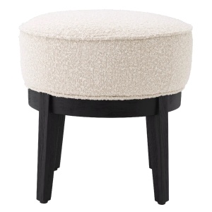 Taburete elegant design LUX Jarrett, Boucle crem - Img 2