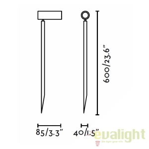 Tarus, proiector cu iluminat LED exterior IP44, SETH 70226 56667 universul-luminii.ro